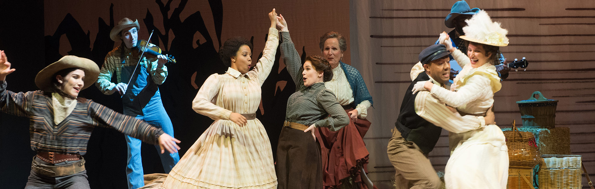 Production Photo of Oklahoma!