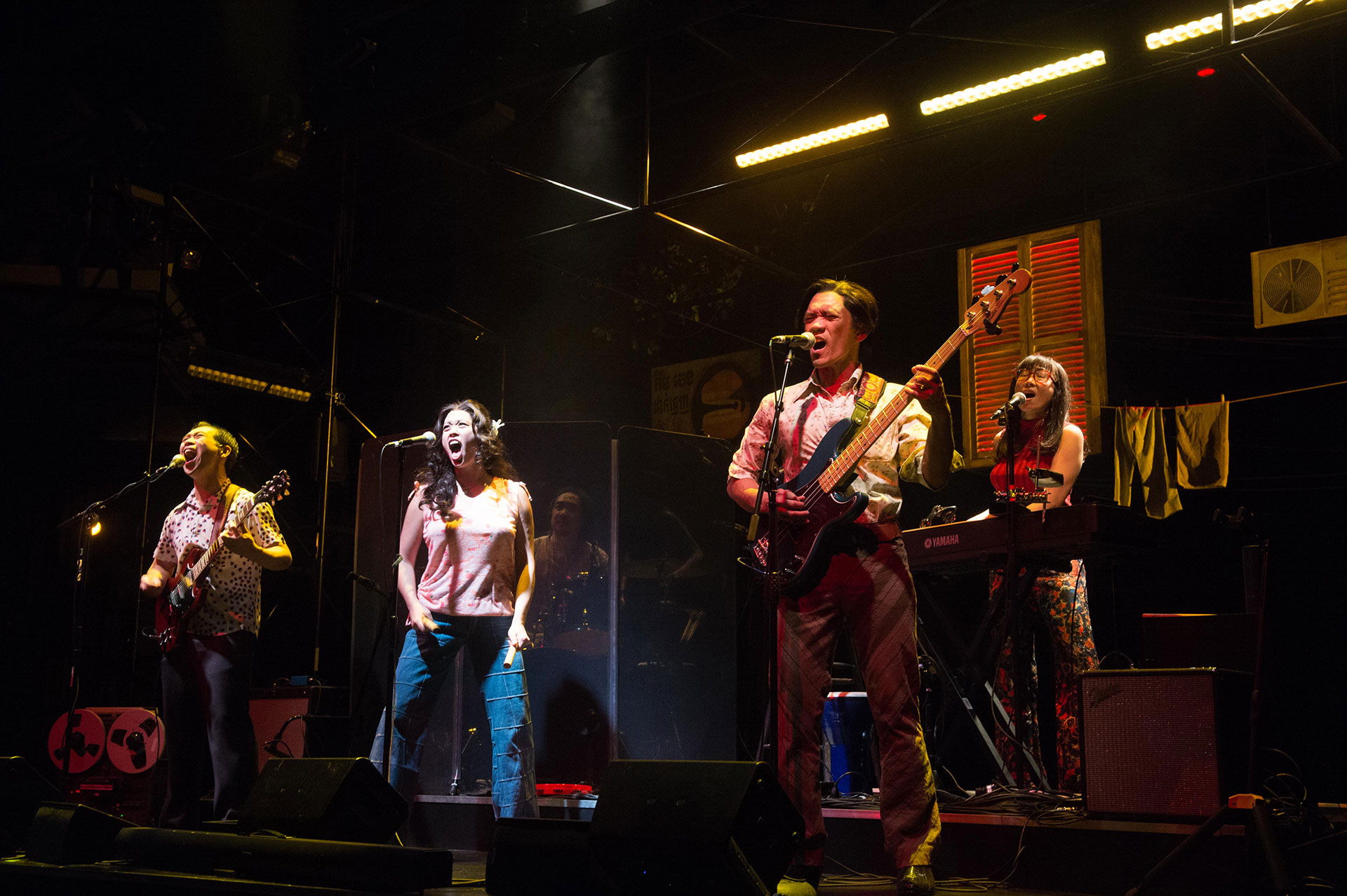 Production photo of Cambodian Rock Band