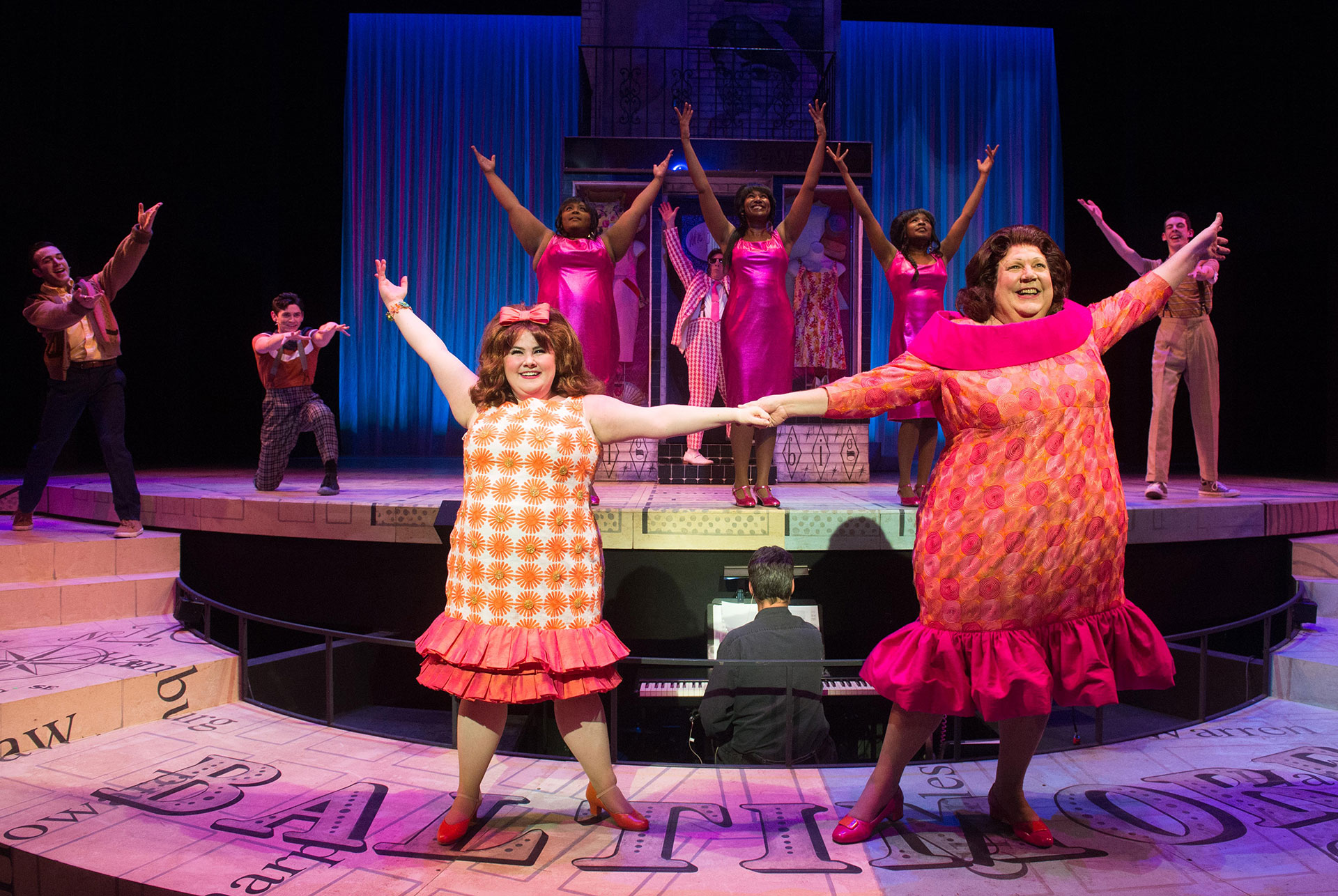 Production photo of Hairspray