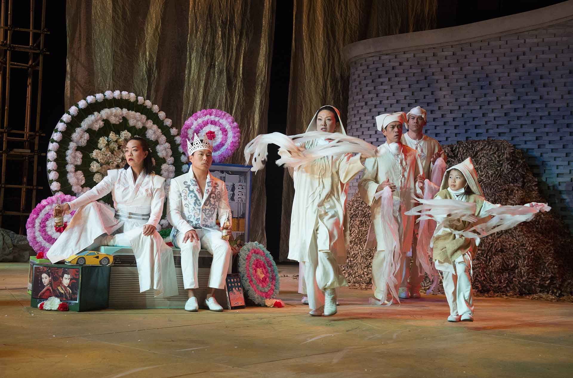 Snow in Midsummer producation photo