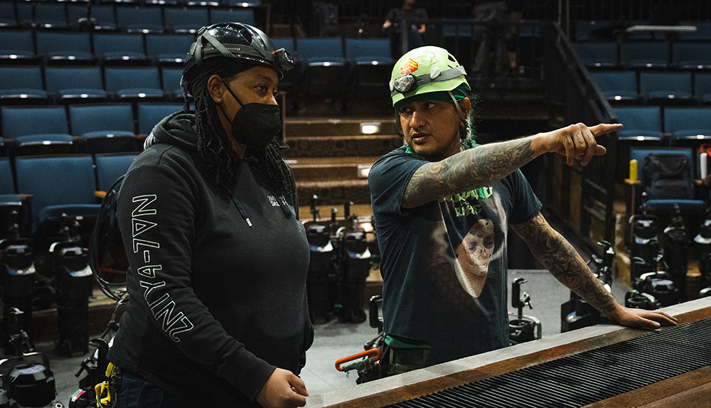 Sierra Morris and Sam Monrreal